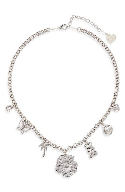 VIDAKUSH VIDAKUSH Everything and Flor Charm Necklace