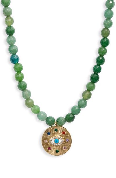 VIDAKUSH VIDAKUSH Eyes on Me Jade Necklace