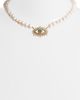 VIDAKUSH VIDAKUSH Eyes Wide Open Pearl Choker Necklace - 1