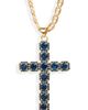 VIDAKUSH VIDAKUSH Fantasy Cubic Zirconia Cross Pendant Necklace - 1
