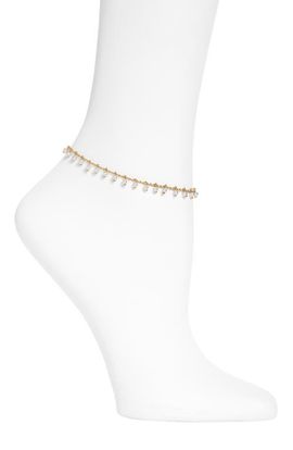 VIDAKUSH VIDAKUSH Faux Pearl Anklet