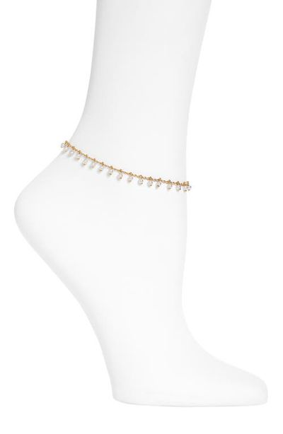VIDAKUSH VIDAKUSH Faux Pearl Anklet