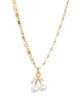 VIDAKUSH VIDAKUSH Faux Pearl Cherry Pendant Necklace - 1