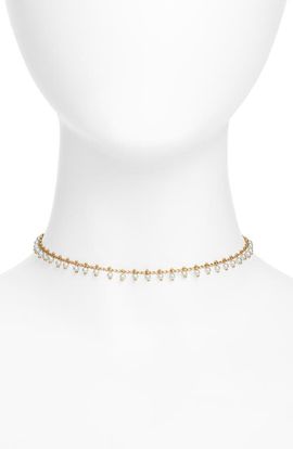 VIDAKUSH VIDAKUSH Faux Pearl Cluster Choker