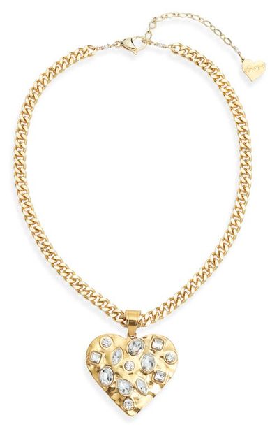 VIDAKUSH VIDAKUSH Heart Pendant Collar Necklace