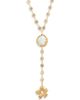 VIDAKUSH VIDAKUSH Hibiscus Freshwater Pearl Y-Necklace - 1