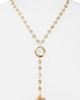 VIDAKUSH VIDAKUSH Hibiscus Freshwater Pearl Y-Necklace - 3