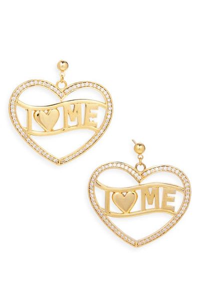 VIDAKUSH VIDAKUSH I Love Me Drop Earrings