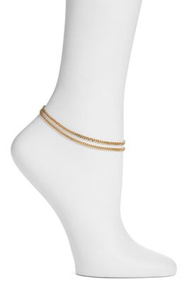 VIDAKUSH VIDAKUSH Layered Chain Anklet