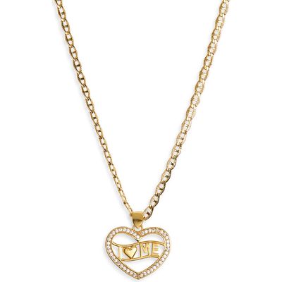 VIDAKUSH VIDAKUSH Mini I Love Me Pendant Necklace