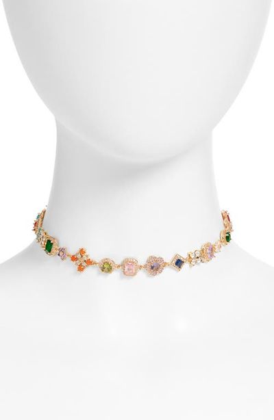 VIDAKUSH VIDAKUSH Organized Chaos Mixed Cubic Zirconia Choker