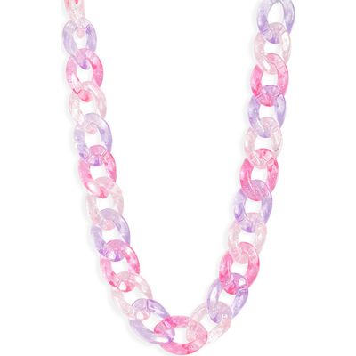VIDAKUSH VIDAKUSH Passion Fruit Curb Chain Choker Necklace 