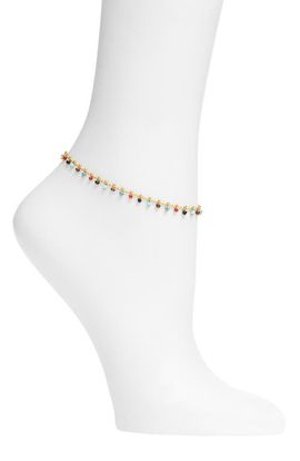VIDAKUSH VIDAKUSH Rainbow Cluster Anklet