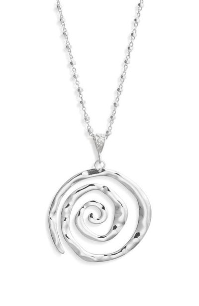 VIDAKUSH VIDAKUSH Swirl Pendant Necklace