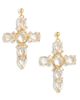 VIDAKUSH VIDAKUSH XL Cross Drop Earrings - 1