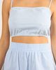 Viens Avec Moi Viens Avec Moi Everyday Stripe Cotton Mini Top - 4