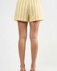 Viens Avec Moi Viens Avec Moi The Paloma Stripe Shorts - 2
