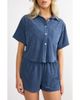 Viens Avec Moi Viens Avec Moi The Terry Button-Up Shirt - 1