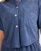 Viens Avec Moi Viens Avec Moi The Terry Button-Up Shirt - 4