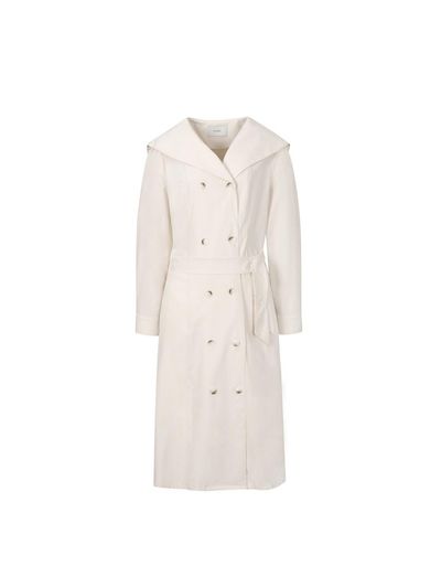 VIKI Sailor collar dress-type trench coat