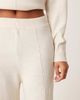 Vila Petite Vila Petite knit pants in cream - part of a set-White - 3