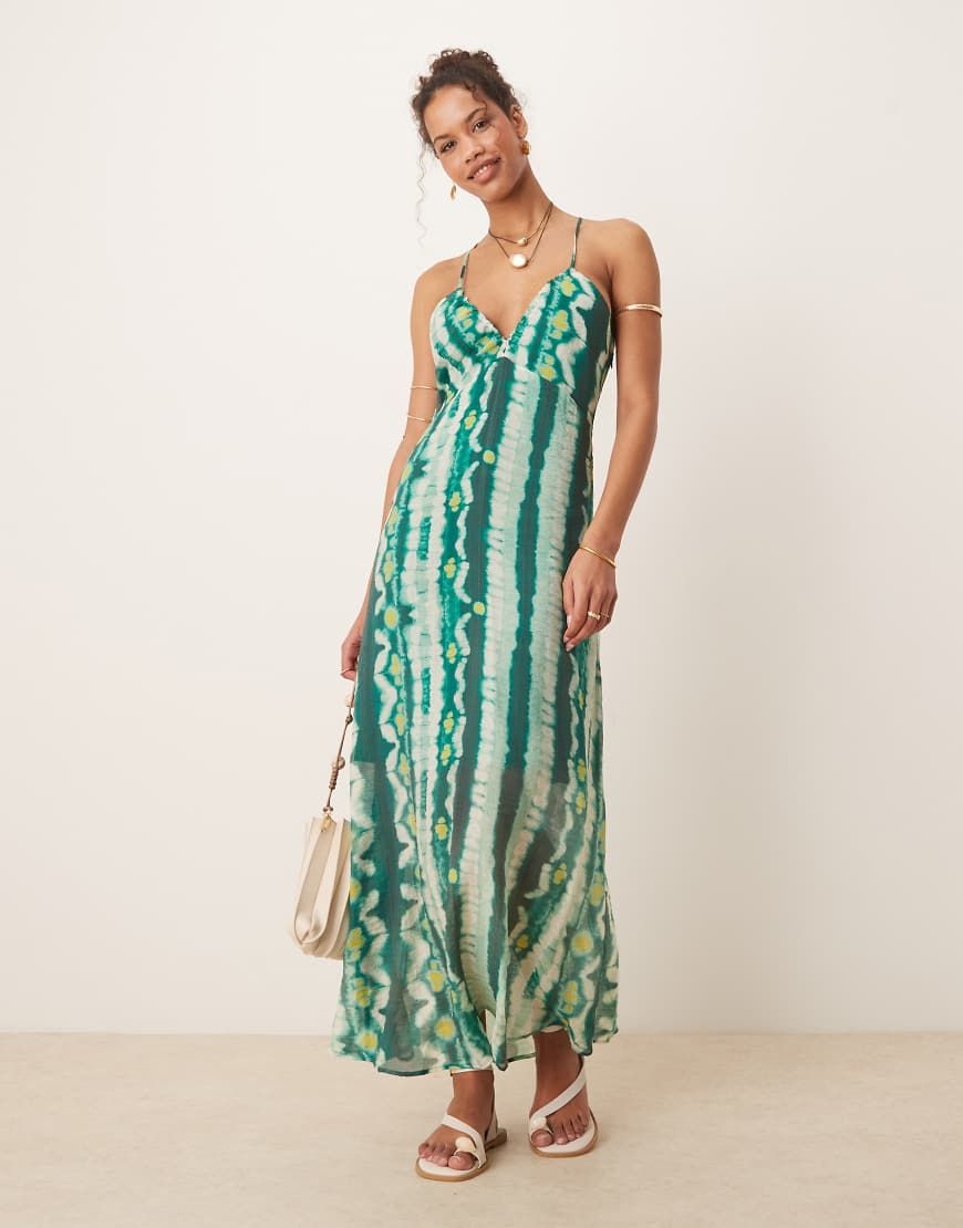 vila green dress _tab_size-chart