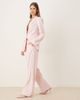Vila VILA high rise tailored pants in cherry blossom pink - part of a set - 1