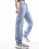 Vila Vila high waist wide leg jeans in light blue wash - 2