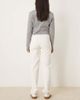 Vila VILA Kelly high waisted wide leg jeans in white - 2