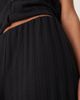 Vila Vila lightweight knit wide leg pants in black - part of a set - 4