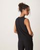 Vila Vila lightweight rib knit sleeveless vest in black - part of a set - 3