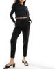 Vila Vila mix and match slim pants in black - 1