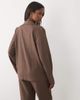 Vila VILA oversized tailored blazer in chocolate brown pinstripe - part of a set - 2
