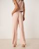 Vila Vila pleat front tailored wide leg pants in peach whip - part of a set-pink - 3