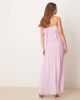 Vila VILA pleated ruffle layer cami maxi dress in orchid pink - 3