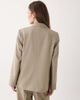 Vila VILA tailored blazer in heathered seneca rock - part of a set-Neutral - 2