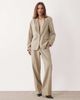 Vila VILA tailored blazer in heathered seneca rock - part of a set-Neutral - 3