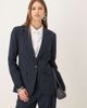 Vila VILA tailored blazer in navy pinstripes - part of a set - 1