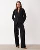 Vila VILA tailored straight leg pants in black - part of a set - 1