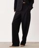 Vila VILA tailored straight leg pants in black - part of a set - 3