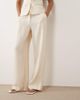 Vila VILA tailored wide leg pants in cream - part of a set-White - 2