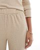 Vila Vila textured wide leg pants in cream - part of a set-White - 2