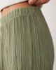 Vila Vila wide leg plisse pants in oil green - part of a set - 4