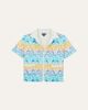 Vilebrequin Boy's Tahiti Turtles Open Front Shirt - 1