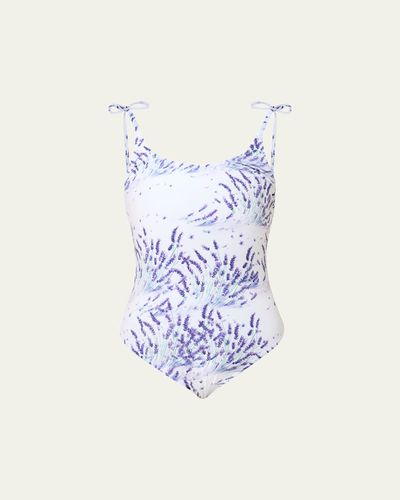 Vilebrequin Girl's Lavender One-Piece Swimsuit