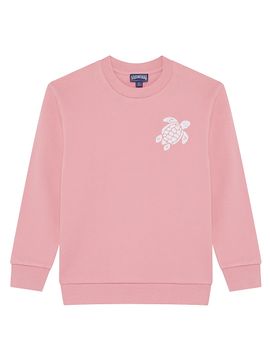 Vilebrequin Little Kid's & Kid's Turtle-Embroidered Crewneck Sweatshirt