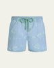 Vilebrequin Men's Bubbles and Turtles Packable Swim Trunks - 1