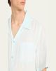 Vilebrequin Men's Linen Pocket Camp Shirt - 5