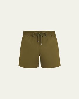 Vilebrequin Men's Micro-Perforated Packable Swim Trunks