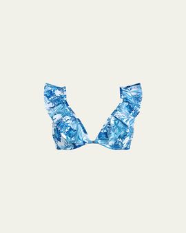 Vilebrequin Tahiti Flowers Flutter Bikini Top